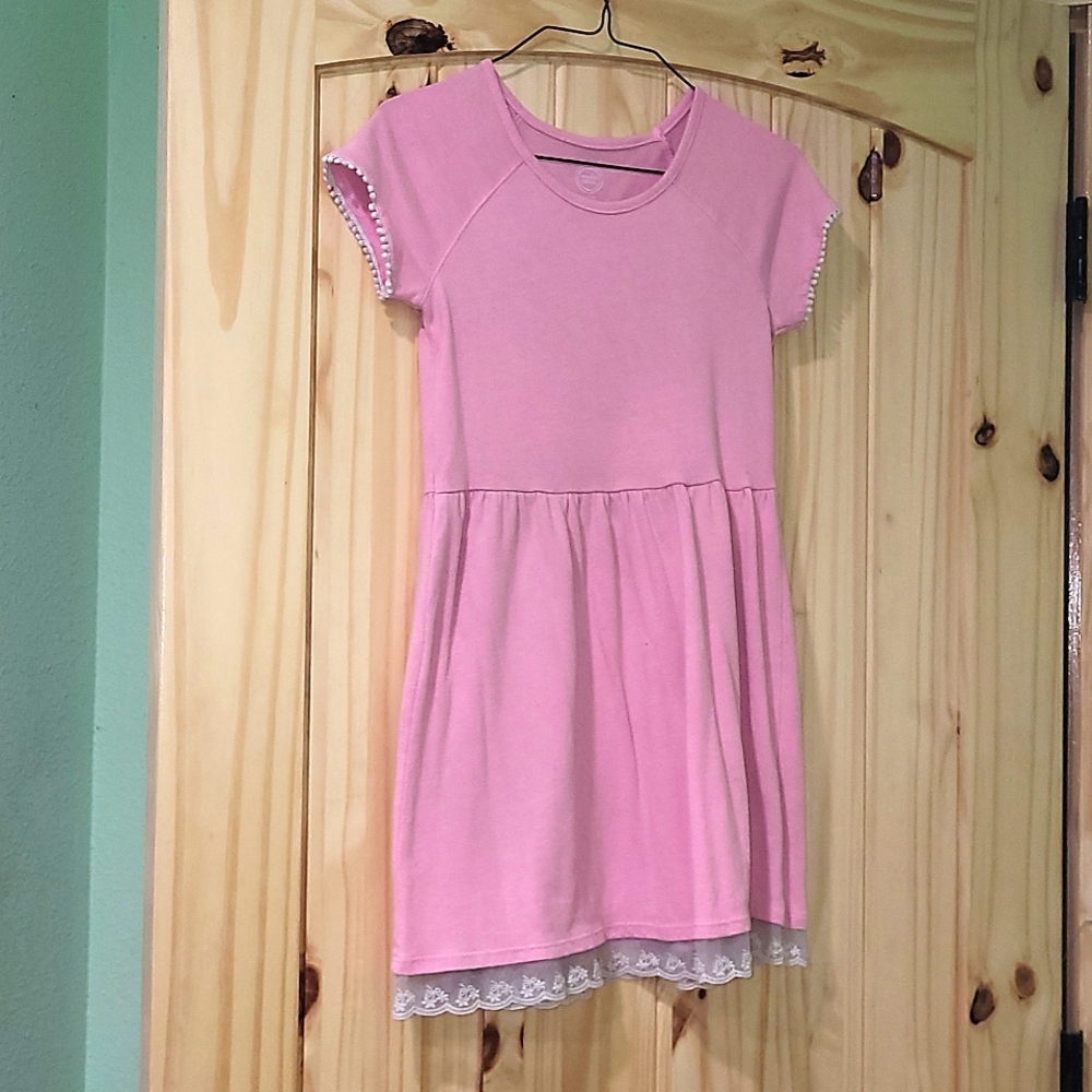 Girls medium 7/8, Light Pink, Wonder Nation dress